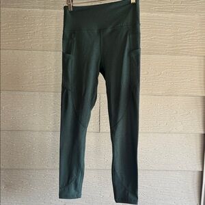 Blue floral Zyia Leggings